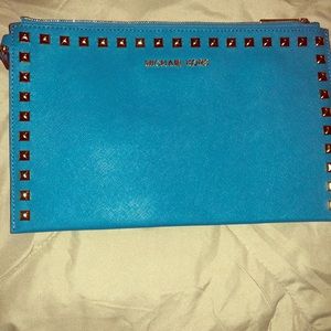 Michael Kors Studded Clutch